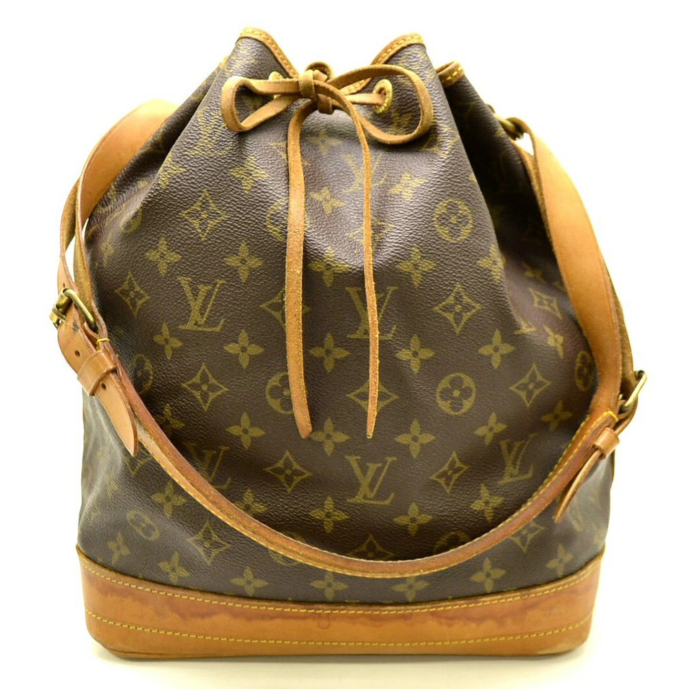 Louis Vuitton Monogram Noe Shoulder Bag Hobo Drawstring